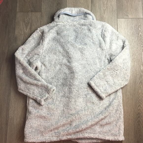 NWT Soft Surroundings Most Wonderful Cardi Cardigan Soft Robe Lite Gray Sz L - Picture 3 of 7